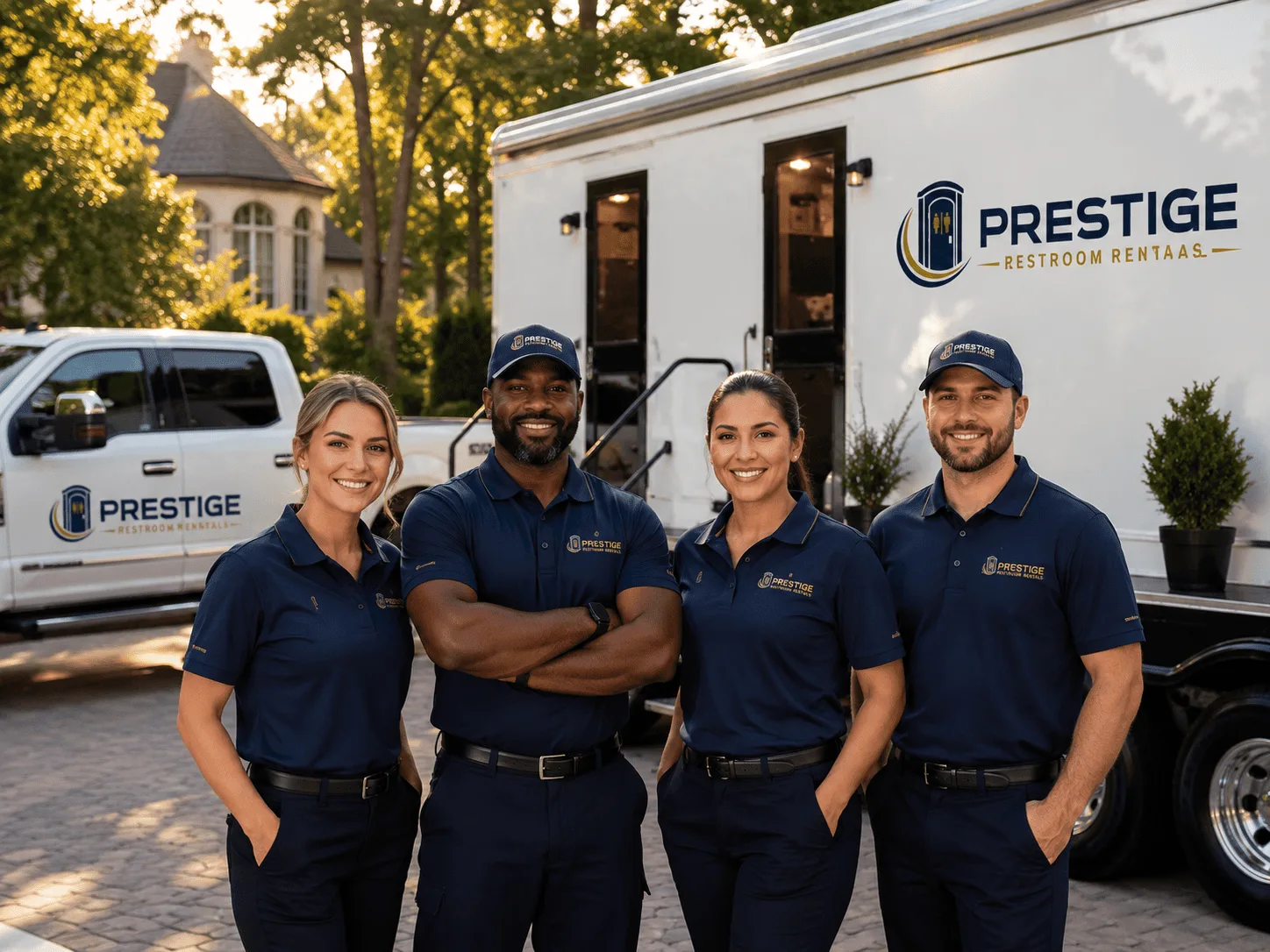 Trusted Luxury Portable Restrooms company in Freeman, MO
